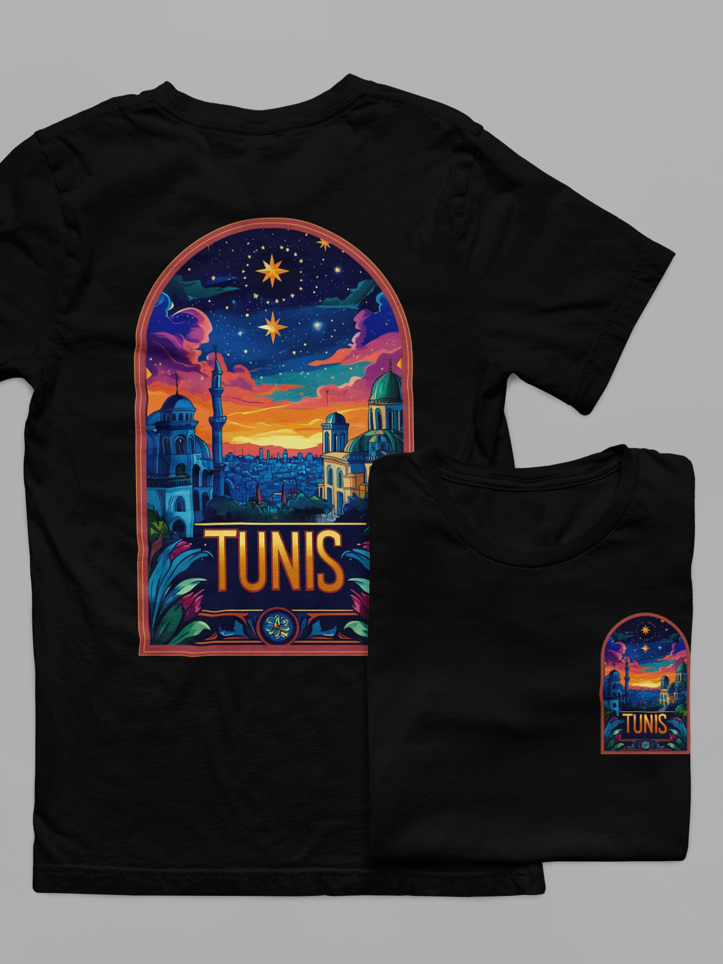 T-Shirt Unisex TUNIS "Nights Of Stars"
