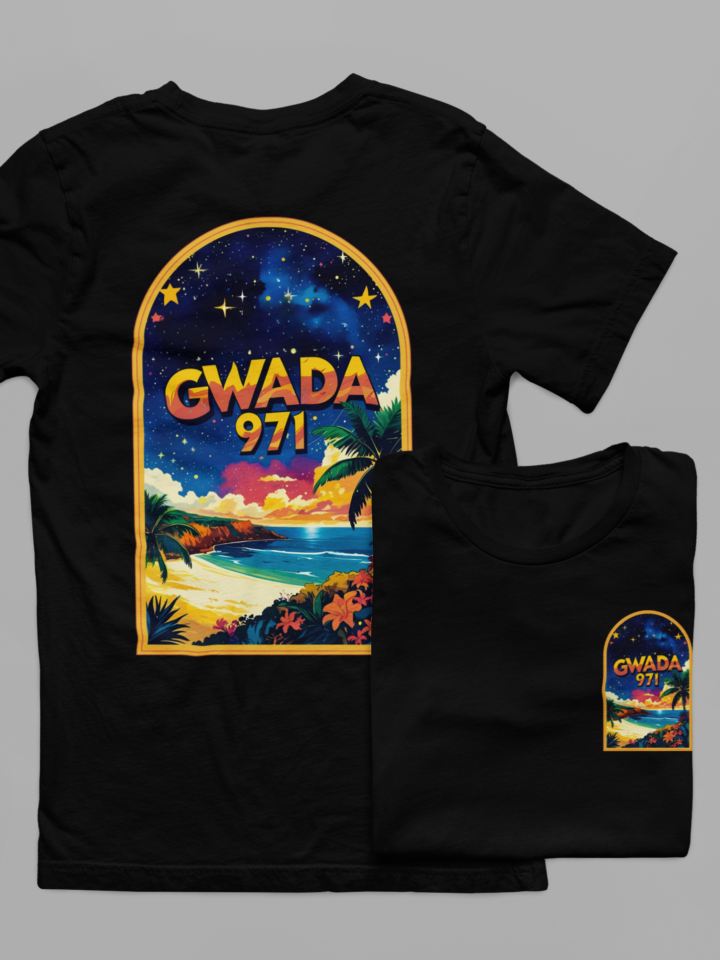 T-Shirt Unisex GWADA 971 #1 "Nights Of Stars"