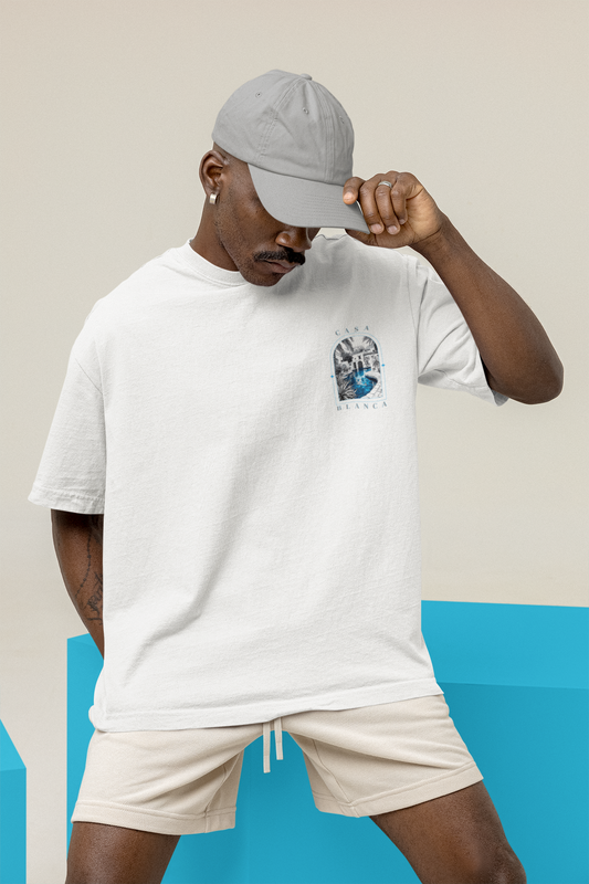T-Shirt Unisex CASA "MONOCHROME BLEU"