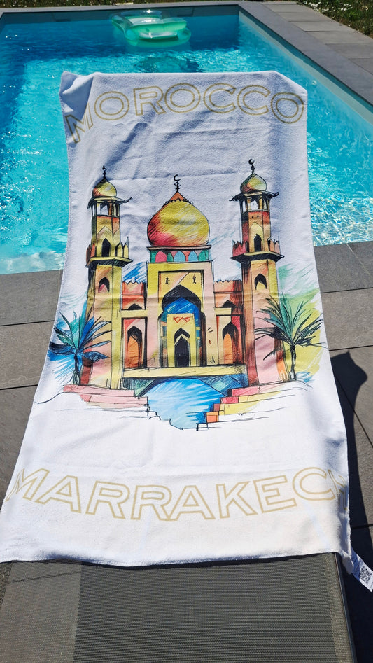 Serviette de plage MOROCCO Marrakech