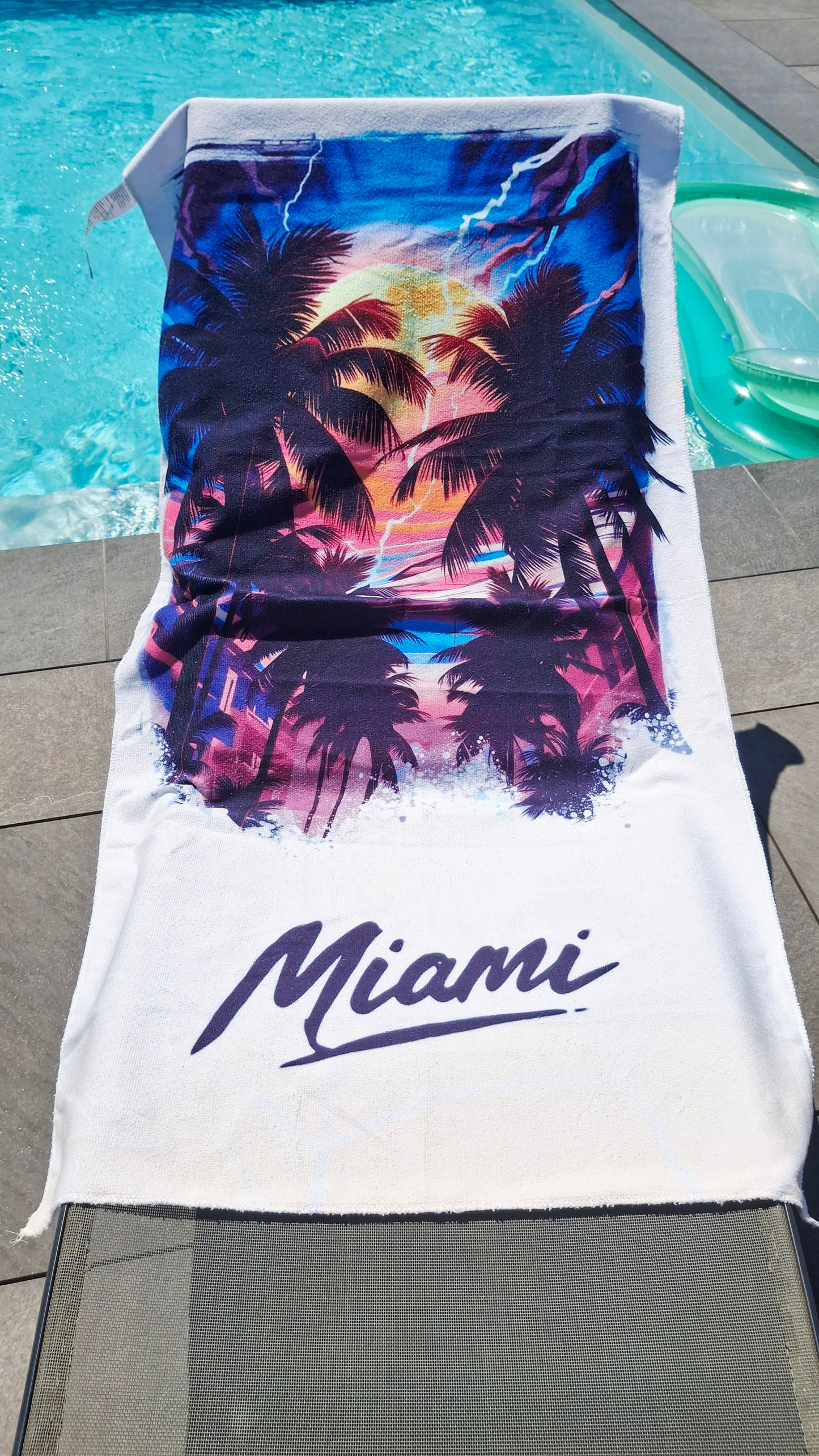Serviette de plage MIAMI #10