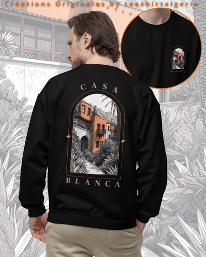 Sweat CASA MONOCHROME ORANGE