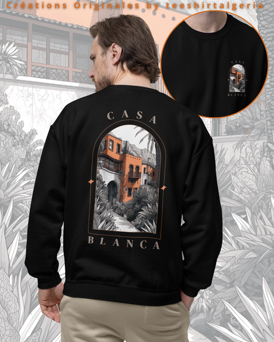 Sweat CASA MONOCHROME ORANGE