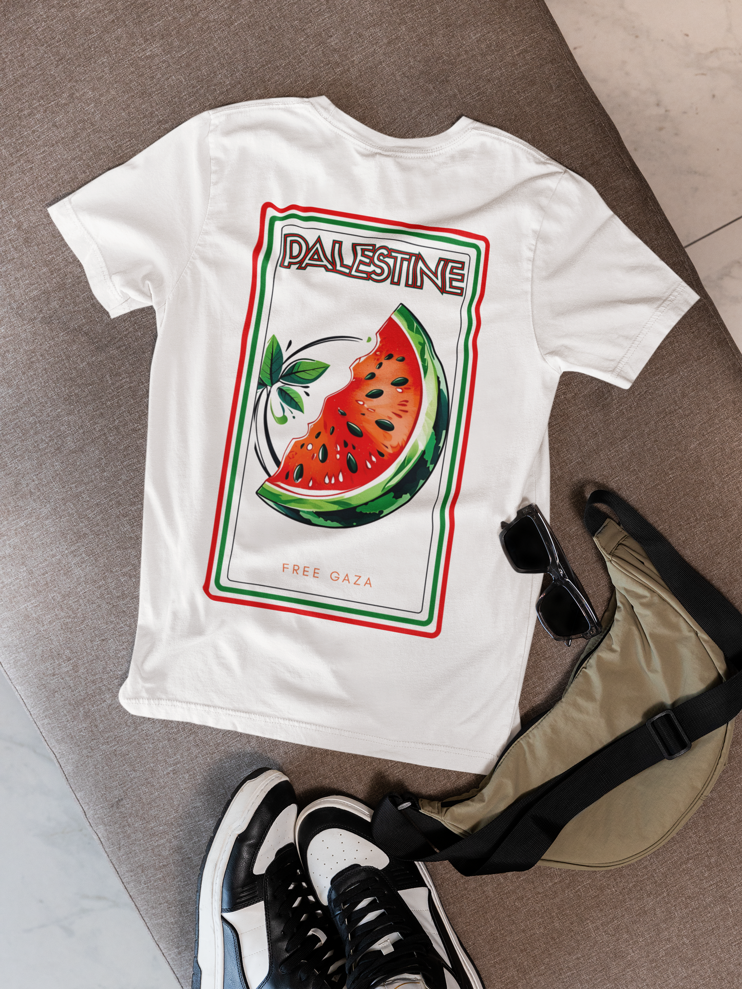 T-Shirt Unisex PALESTINE "Fruit Of The World"