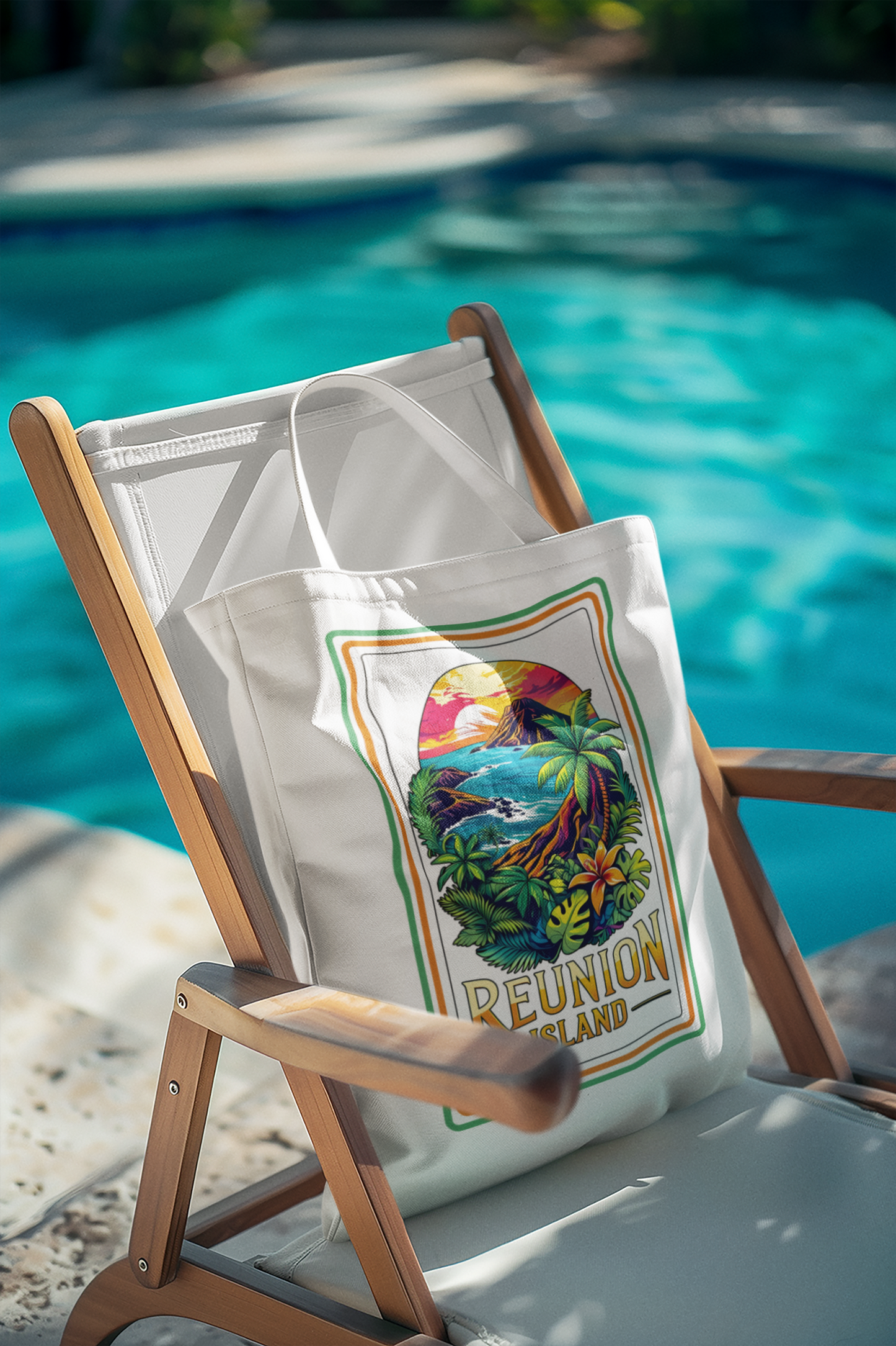 Tote Bag LA REUNION 974 #2