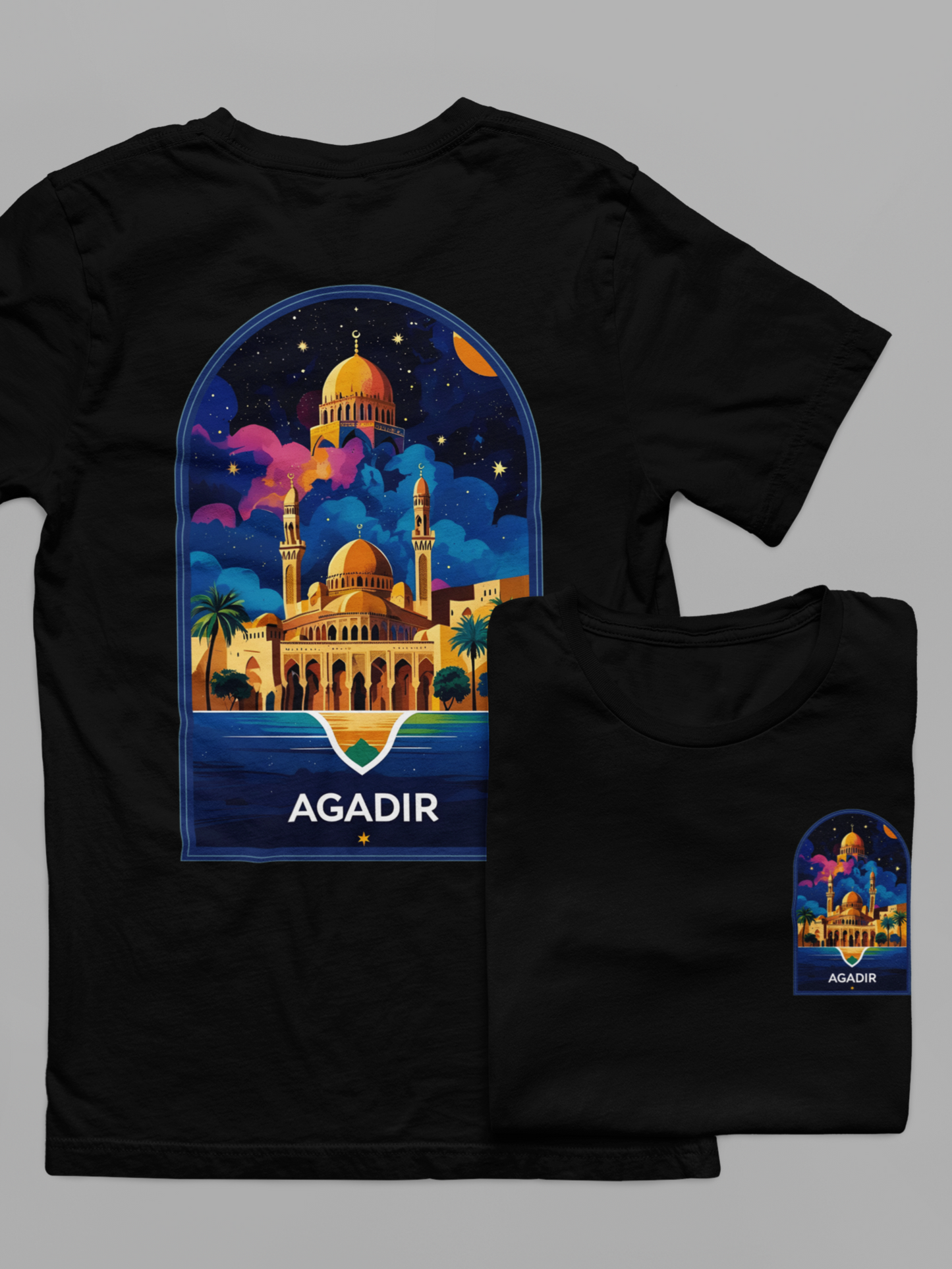 T-Shirt Unisex AGADIR#2 "Nights Of Stars"