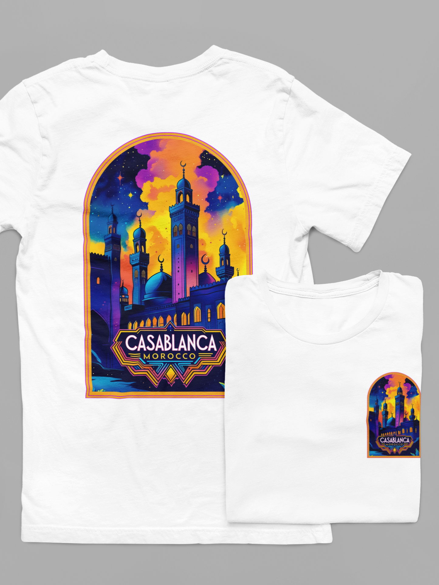 T-Shirt Unisex CASABLANCA#2 "Nights Of Stars"