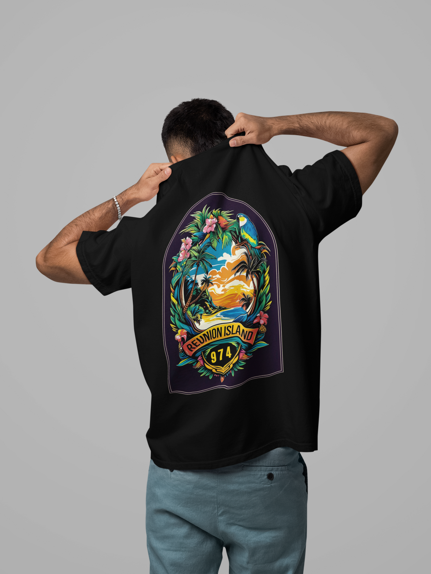 T-Shirt Unisex LA REUNION 974#1 "Nights Of Stars"