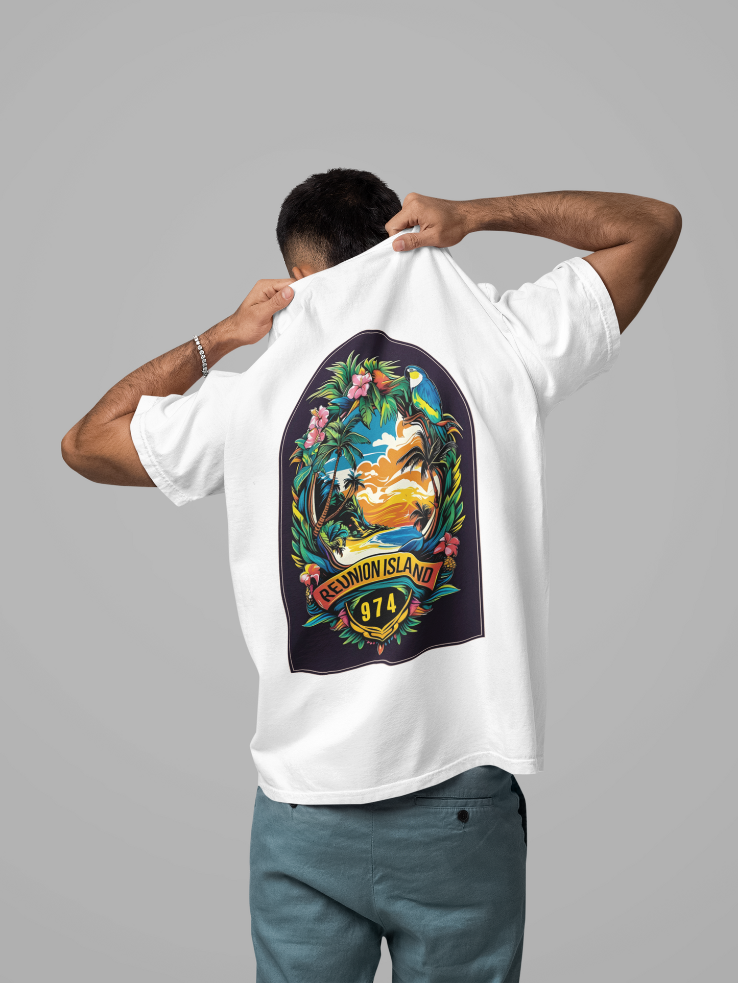T-Shirt Unisex LA REUNION 974#1 "Nights Of Stars"