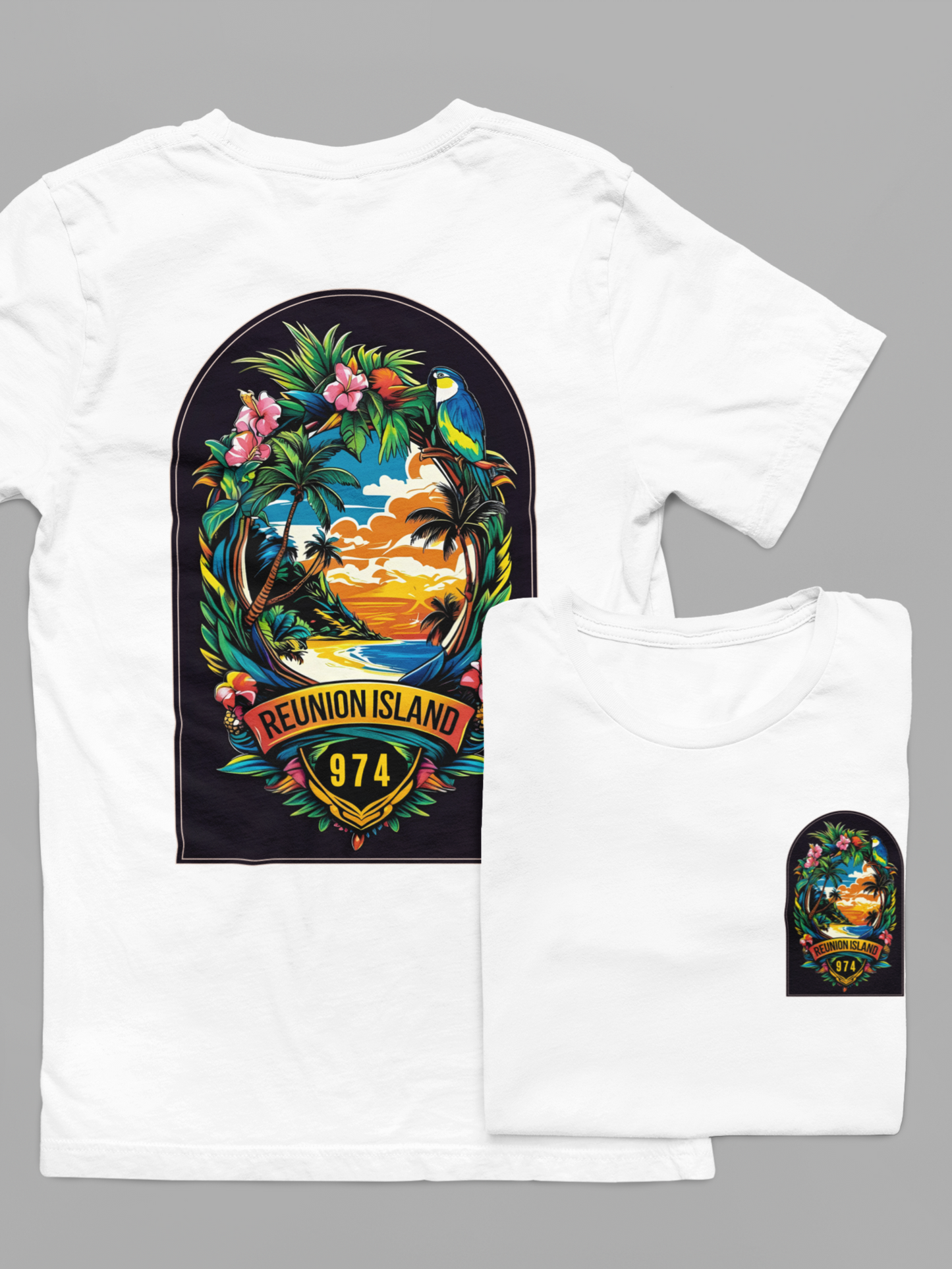 T-Shirt Unisex LA REUNION 974#1 "Nights Of Stars"