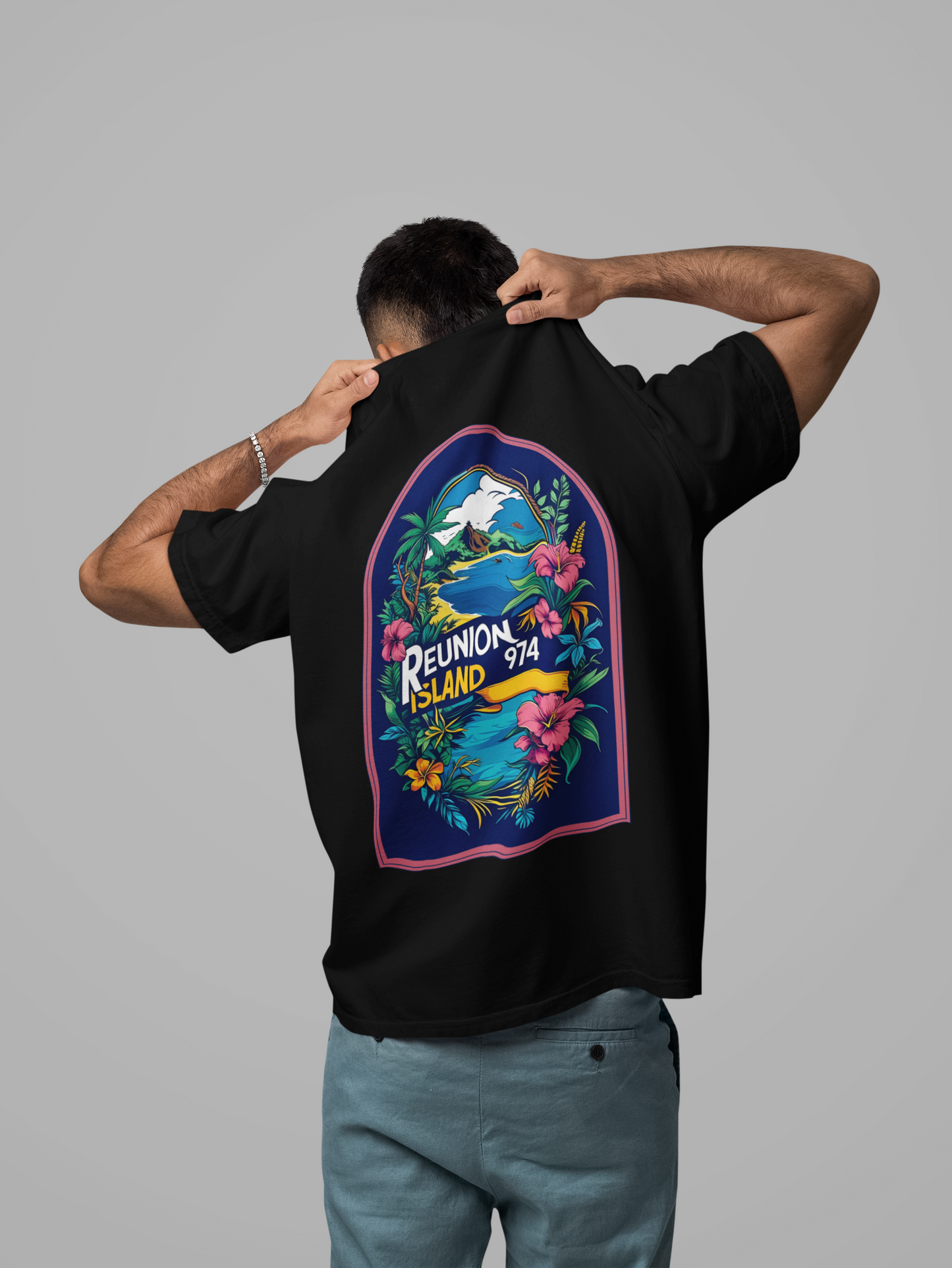 T-Shirt Unisex LA REUNION 974#2 "Nights Of Stars"