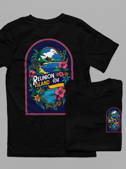 T-Shirt Unisex LA REUNION 974#2 "Nights Of Stars"