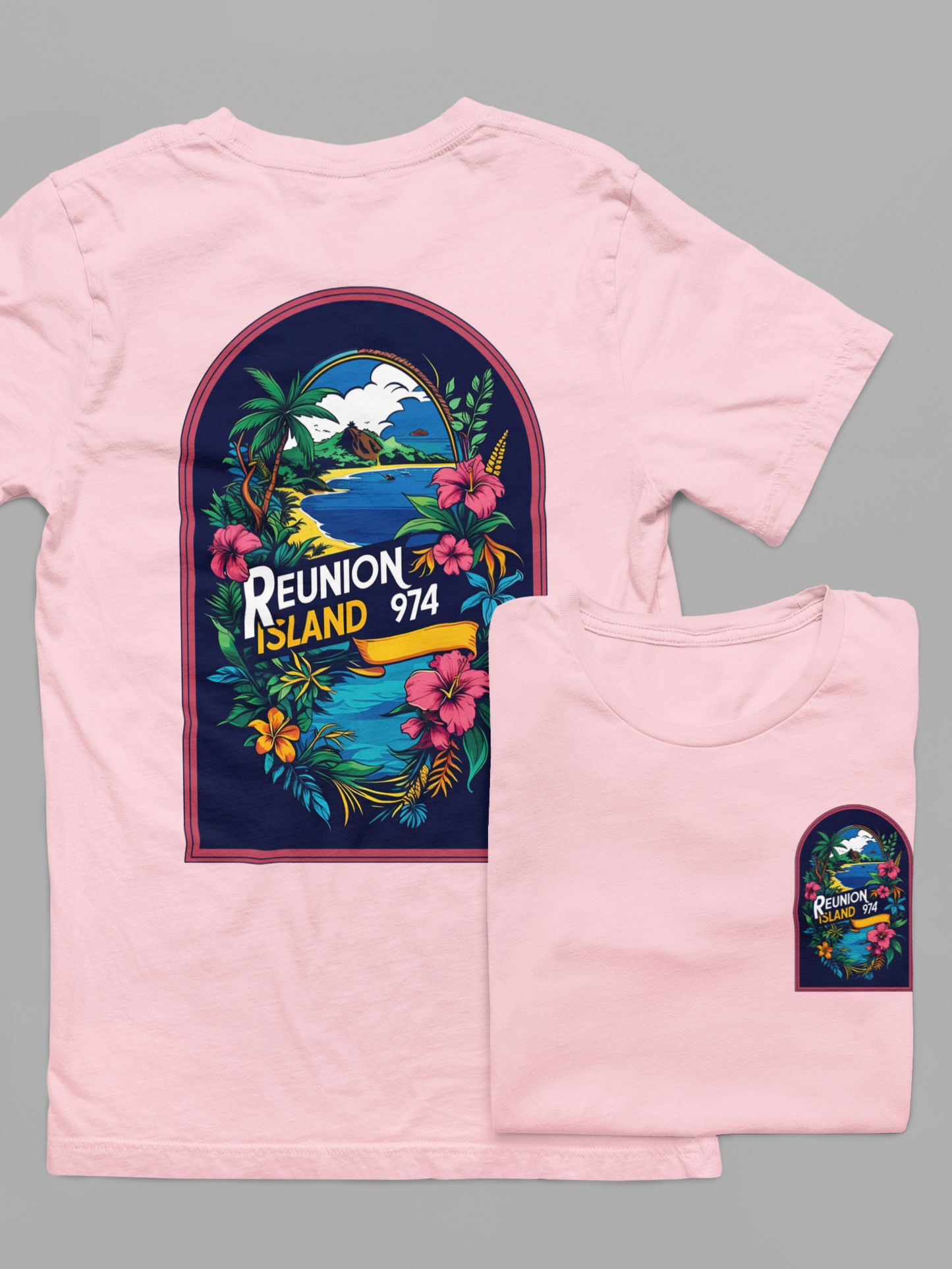 T-Shirt Unisex LA REUNION 974#2 "Nights Of Stars"