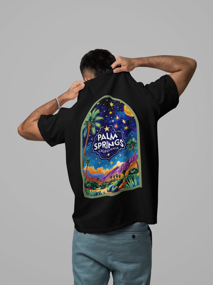 T-Shirt Unisex PALM SPRINGS "Nights Of Stars"