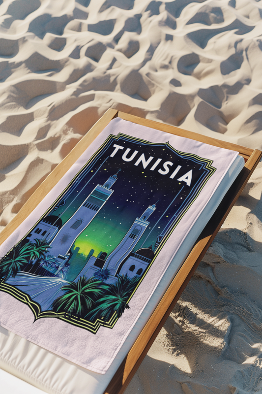 Serviette de plage TUNISIA#01