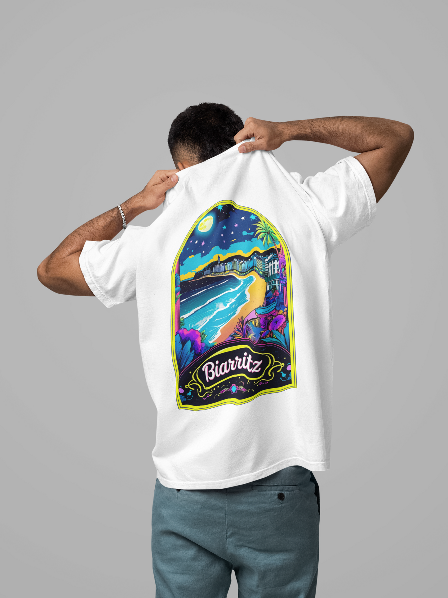 T-Shirt Unisex BIARRITZ #1 "Nights Of Stars"