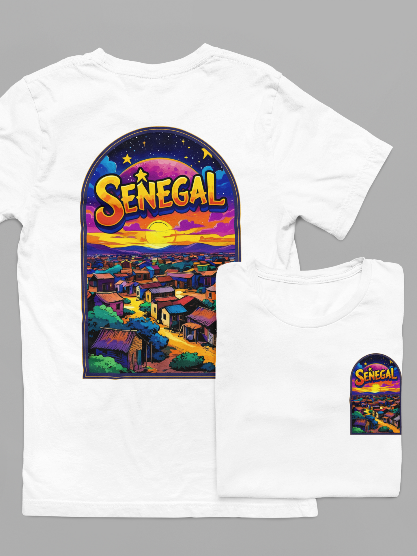 T-Shirt Unisex SÉNÉGAL #1 "Nights Of Stars"