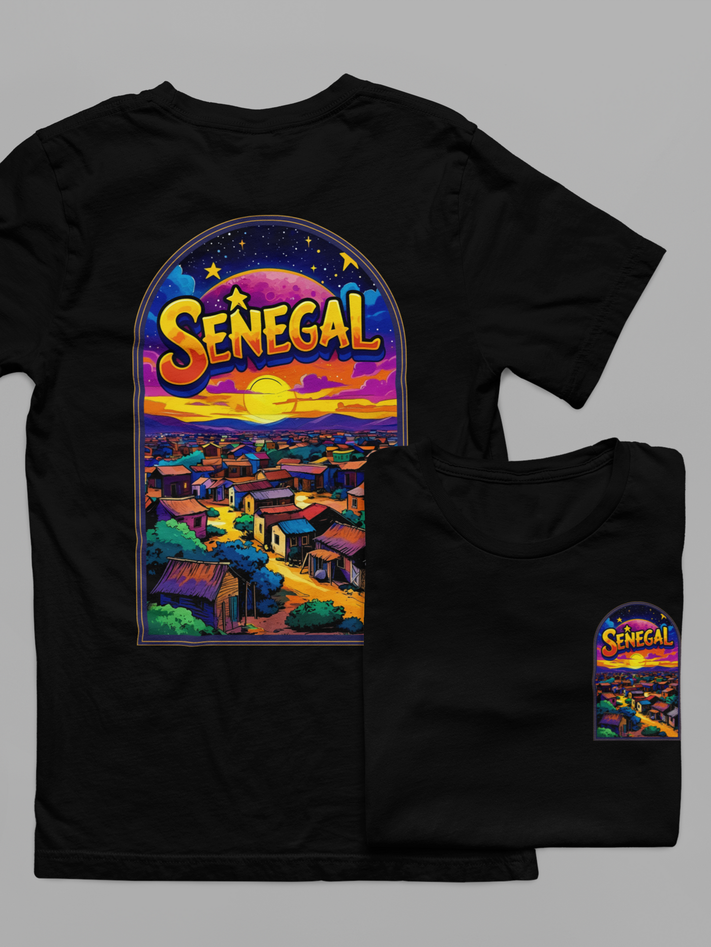 T-Shirt Unisex SÉNÉGAL #1 "Nights Of Stars"