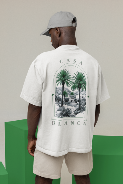 T-Shirt Unisex CASA "MONOCHROME VERT"