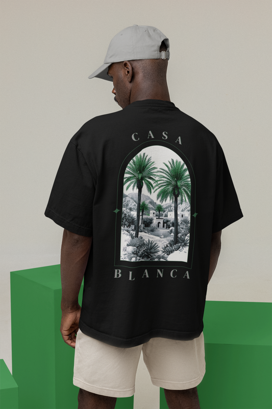 T-Shirt Unisex CASA "MONOCHROME VERT"