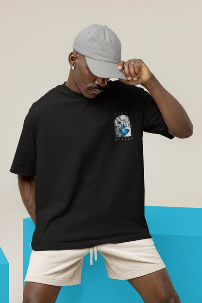 T-Shirt Unisex CASA "MONOCHROME BLEU"