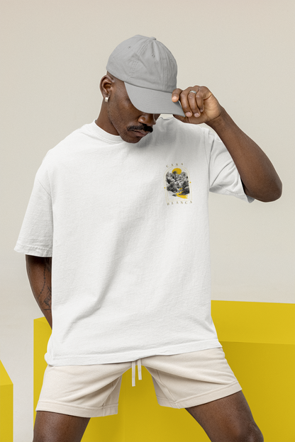 T-Shirt Unisex CASA "MONOCHROME JAUNE"