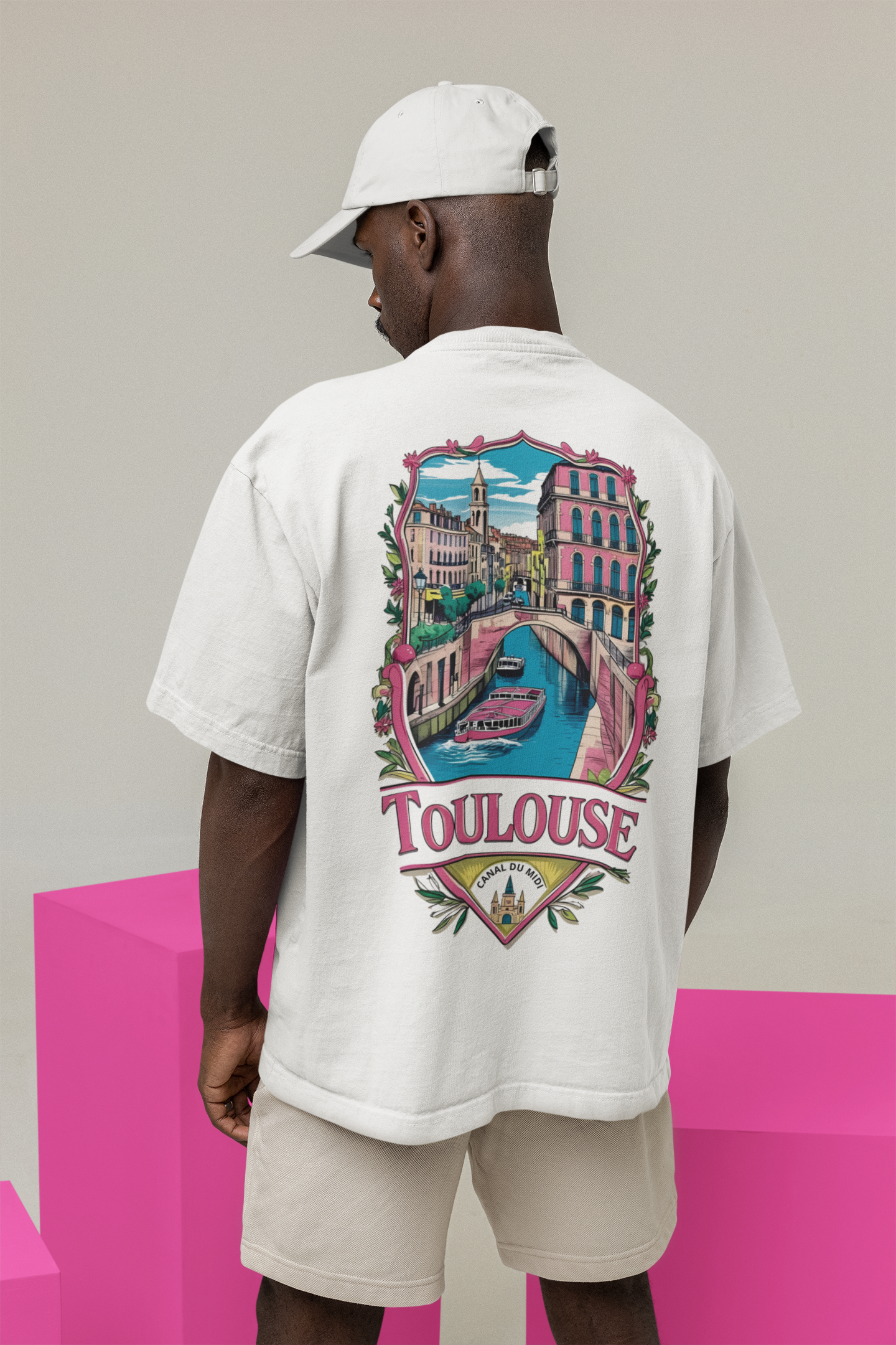 T-Shirt Unisex TOULOUSE Canal du Midi #3