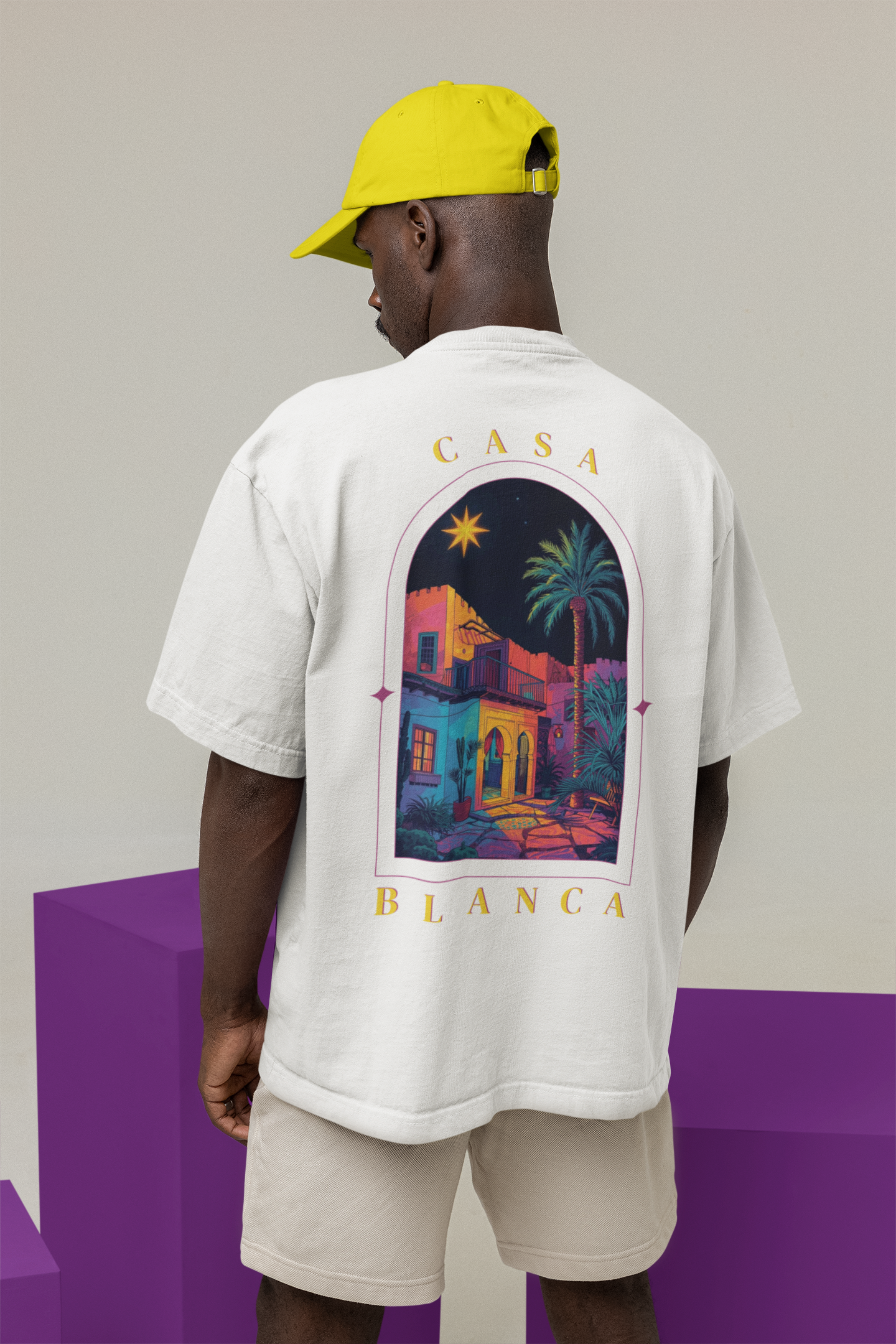 T-Shirt Unisex CASA "FLUO" #02