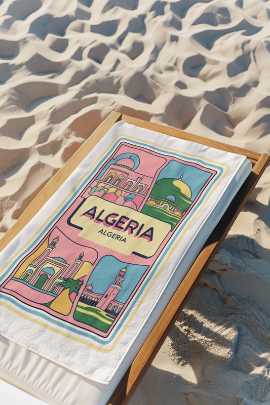 Serviette de plage ALGERIA#01
