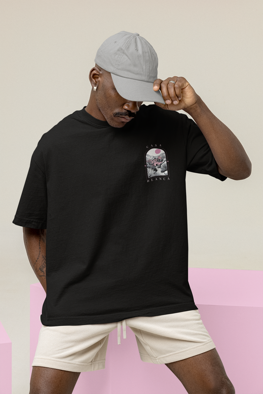 T-Shirt Unisex CASA "MONOCHROME ROSE"