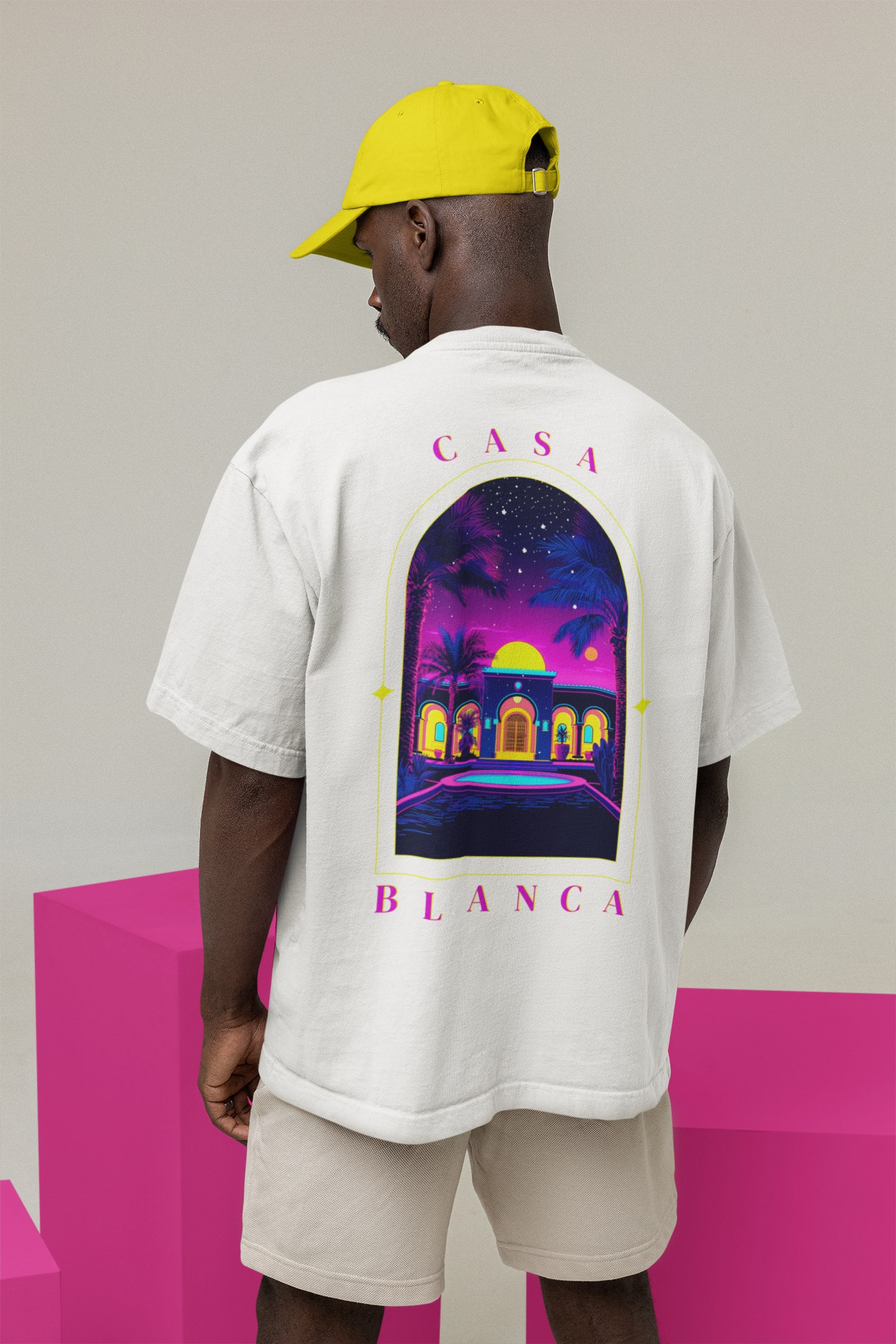 T-Shirt Unisex CASA "FLUO" #04