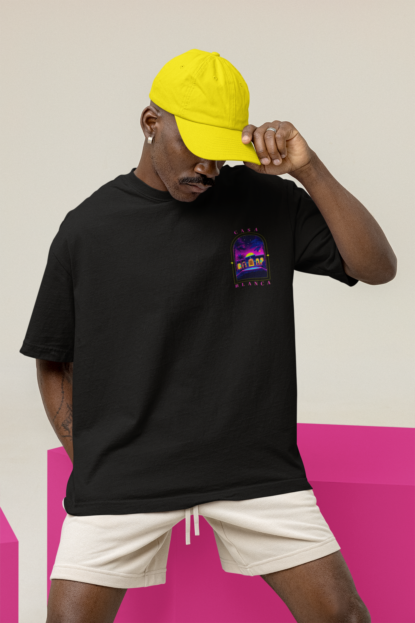 T-Shirt Unisex CASA "FLUO" #04