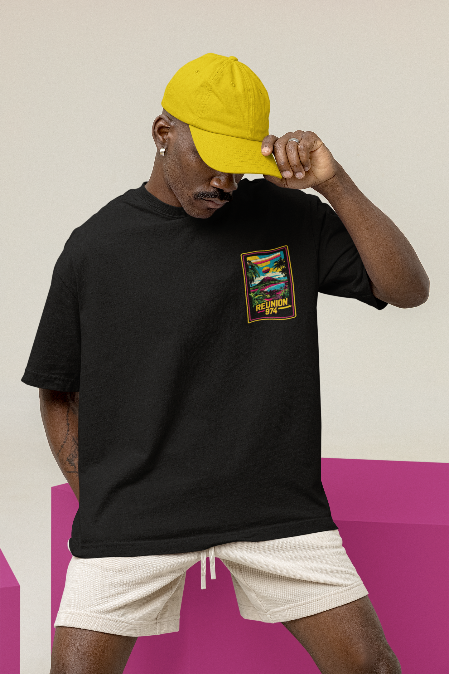 T-Shirt Unisex LA REUNION 974 #1