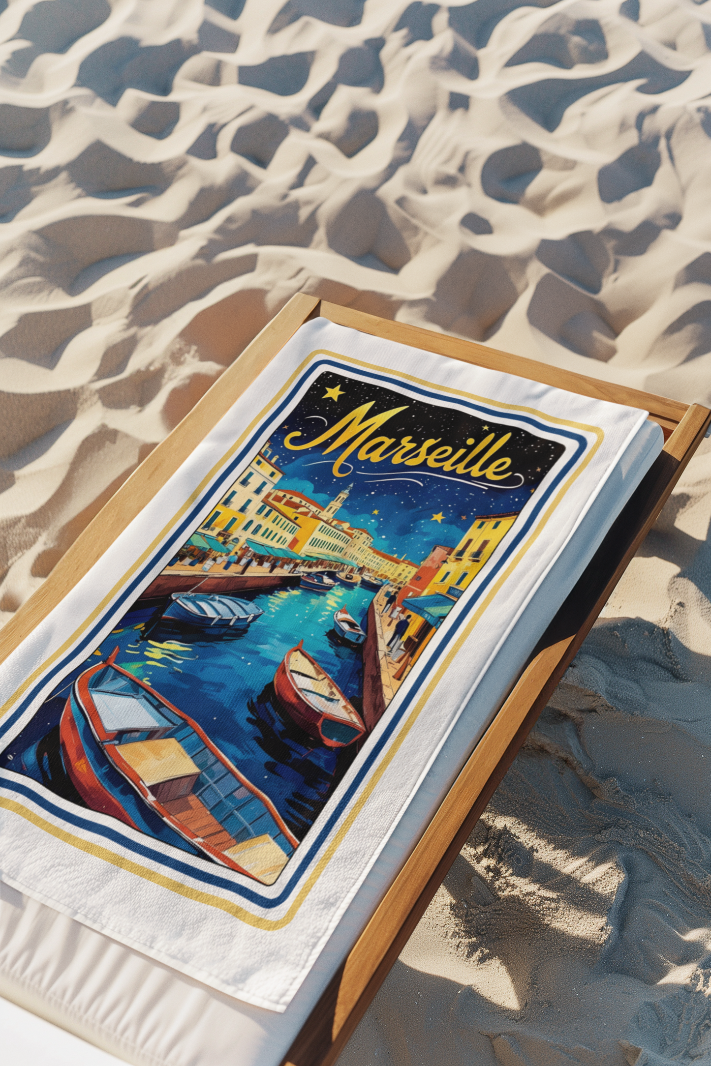 Serviette de plage MARSEILLE#02