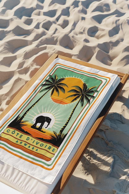 Serviette de plage CÔTE D'IVOIRE #01