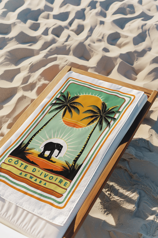 Serviette de plage CÔTE D'IVOIRE #01