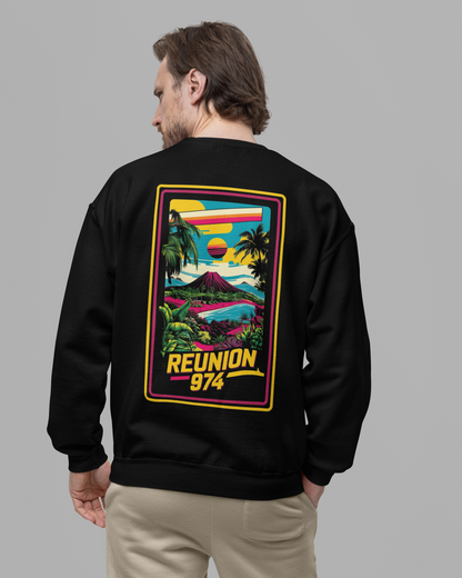 Sweat Unisex LA RÉUNION 974 #01