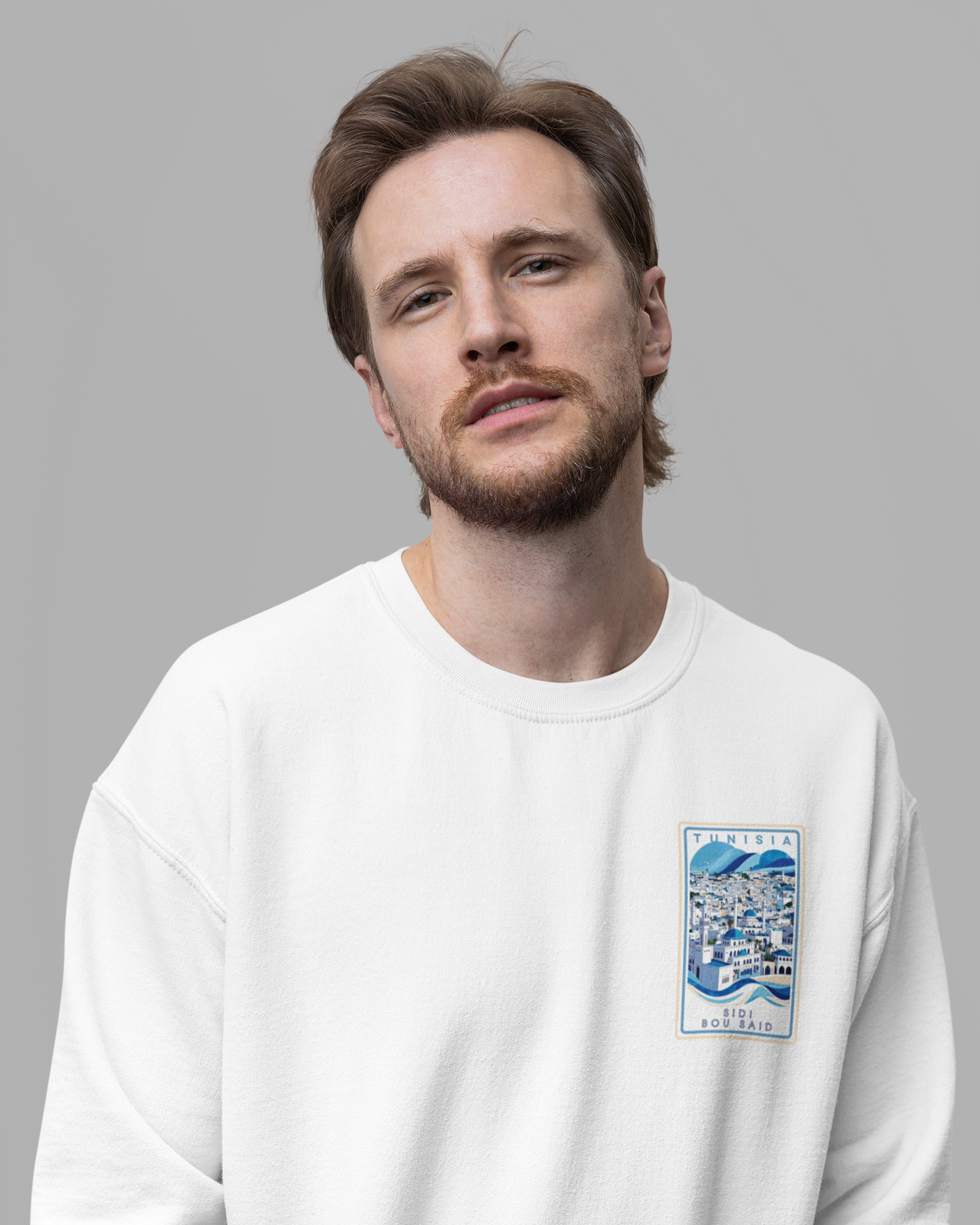 Sweat Unisex TUNISIA Sidi Bou Said #01