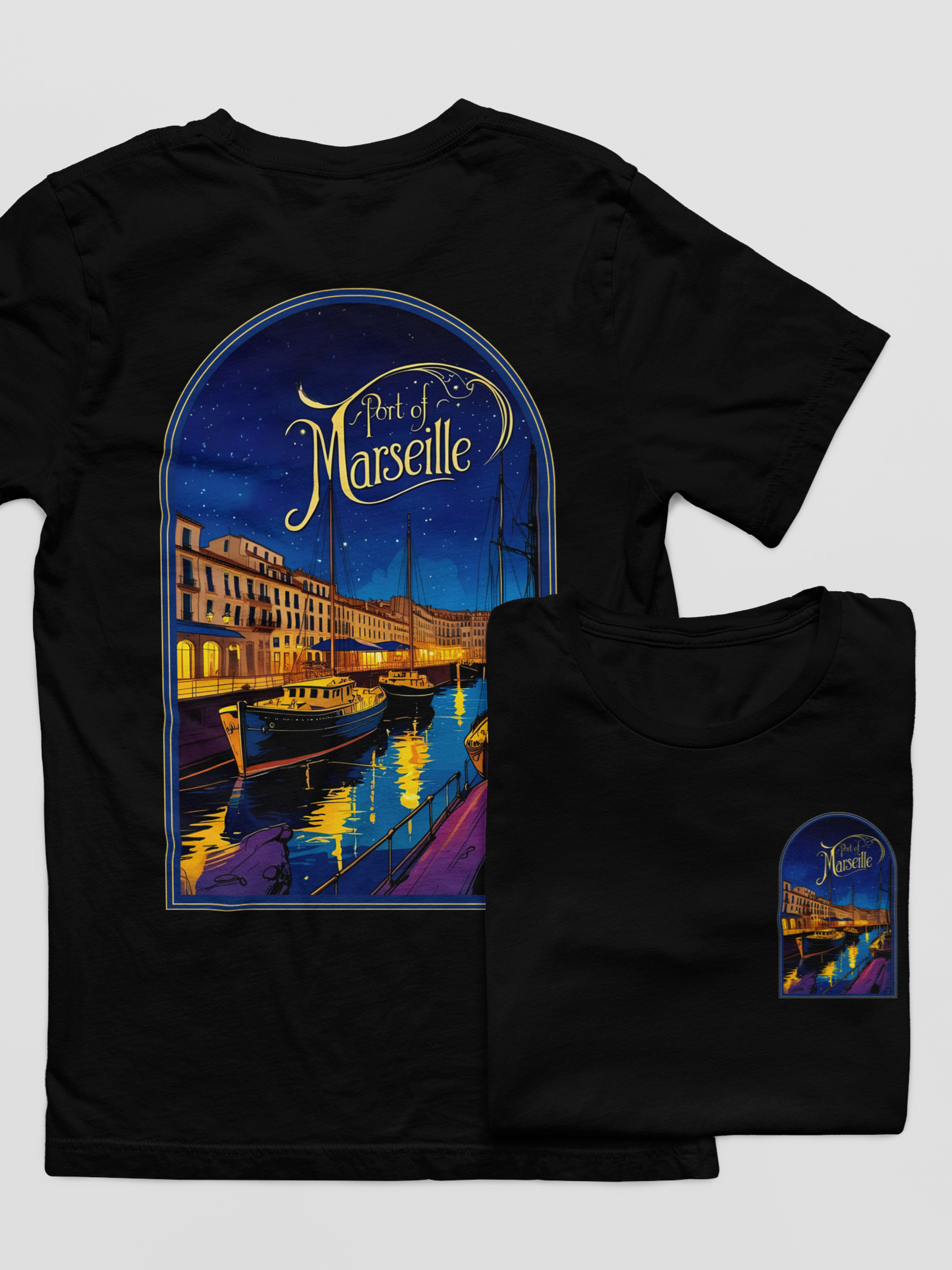 T-Shirt Unisex MARSEILLE #1 "Nights Of Stars"