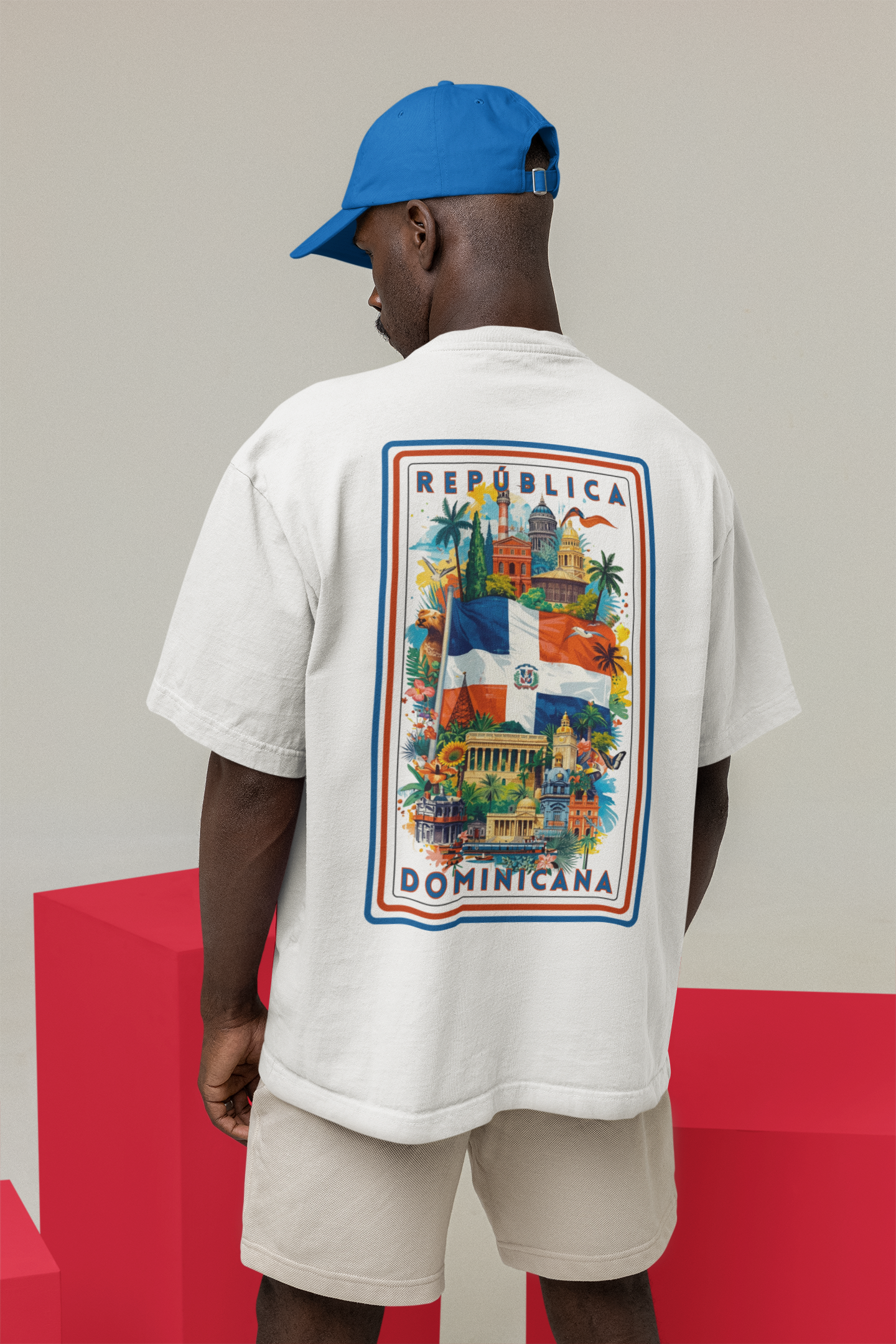 T-Shirt Unisex RÉPUBLIQUE DOMINICAINE #01