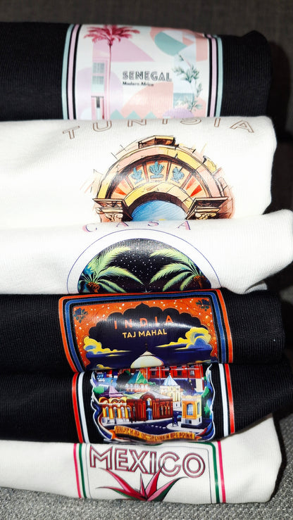 T-Shirt Unisex TUNISIA "Sunny Collection"