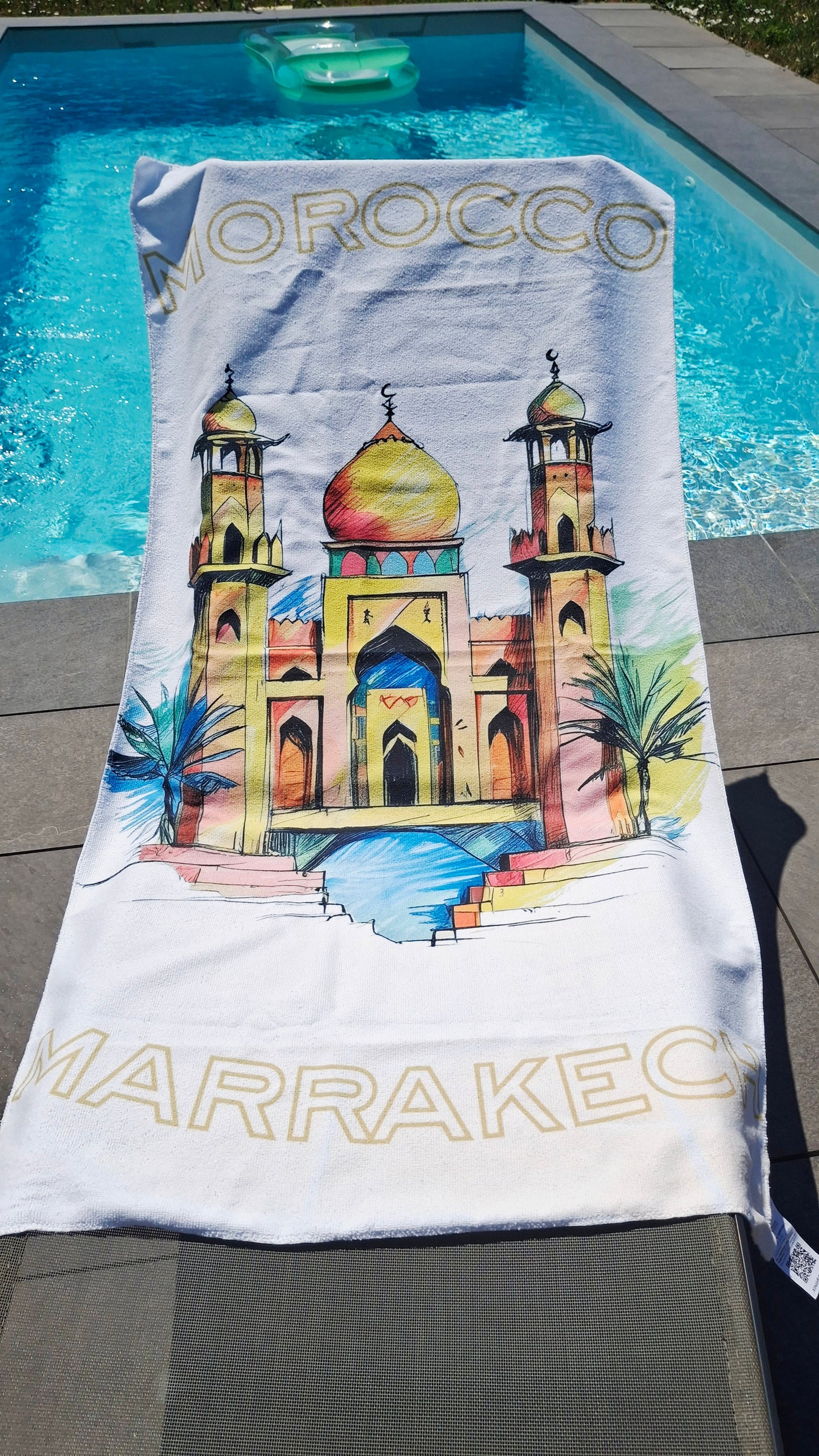 Serviette de plage MOROCCO Marrakech
