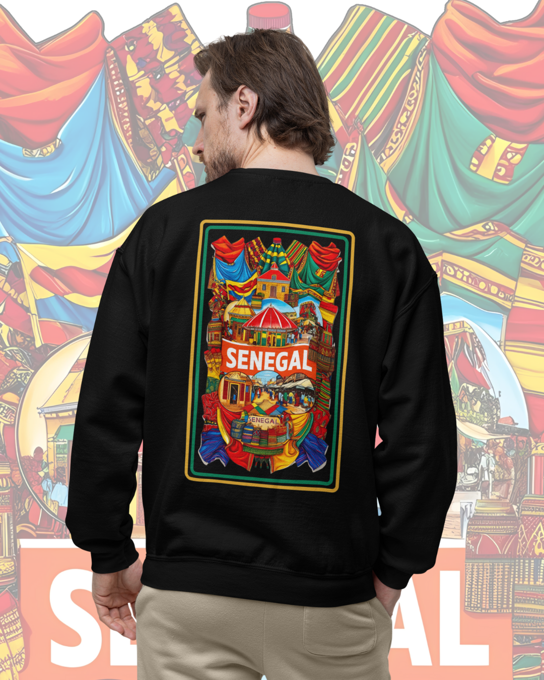 Sweat Unisex SÉNÉGAL #01