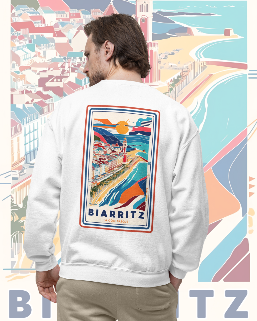 Sweat Unisex BIARRITZ #01