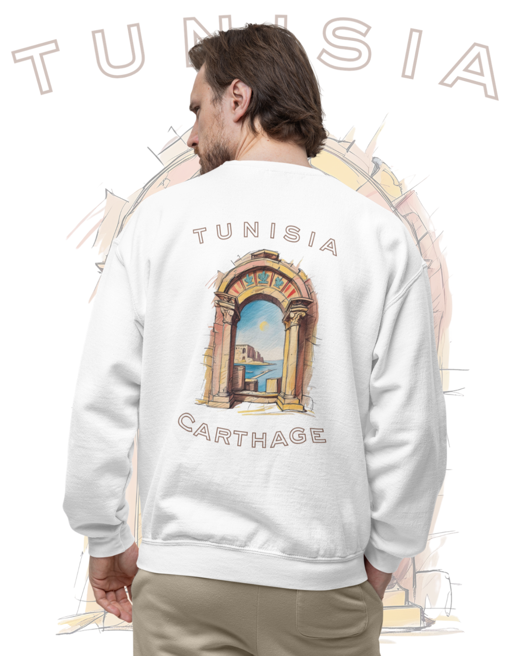 Sweat Unisex TUNISIA "Sunny Collection"