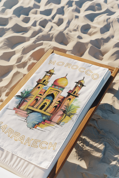 Serviette de plage MOROCCO Marrakech
